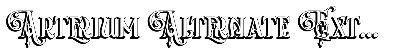 Arterium Alternate Extrude